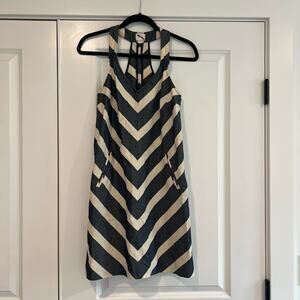 Anthropologie Postage Stamp Women's Sleeveless Linen‎ Sundress Size 2
